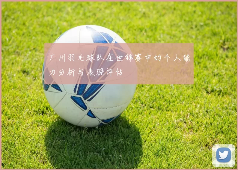 广州羽毛球队在世锦赛中的个人能力分析与表现评估