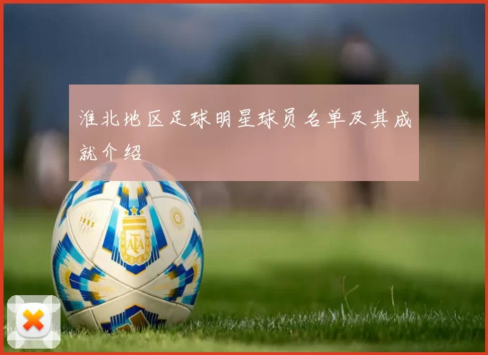 淮北地区足球明星球员名单及其成就介绍