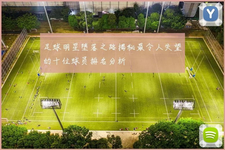 足球明星堕落之路揭秘最令人失望的十位球员排名分析
